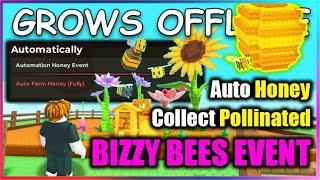 [BIZZY BEES] Grow a Garden Script - Collect Pollinated, Honey Farm (NO KEY!!)