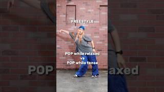 Freestyle exercise to make your popping more dynamic #dance #popping #dassy #dancer #poppingdance