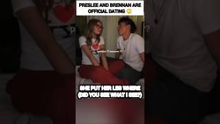 Preslee Faith and Brennan Myers are officially dating? #shorts #trending #video #love #cute #fyp