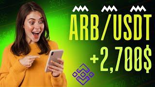 BINANCE - ARB / ARBITRIUM ЛИСТИНГ. +2700$! СКАЛЬПИНГ БИНАНС / MOONBOT ~ MOONTRADER / ТРЕЙДИНГ С НУЛЯ