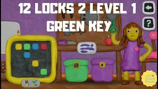 12 LOCKS 2 LEVEL 1: GREEN KEY (OPENING THE GREEN BOX)