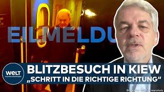 PUTINS KRIEG: Kiew-Reise! Olaf Scholz reist in die Ukraine und sagt weitere Waffenlieferungen zu