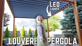 MIRADOR LOUVERED PERGOLA: A Cost Effective Alternative To Building A DIY Pergola!