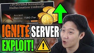 Free High Quality Weapon and Gold "Exploit" on the Ignite Server | Lost Ark