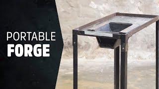 Building a Portable Forge: Blacksmith's Forge Design & Build - #HNB18