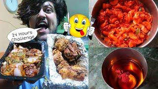 I Only Ate RED FOOD For 24 HOURS **EPIC**