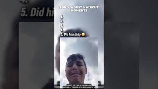 The Worst Haircut Fails  #top5 #funny #top5moments #barber #haircut #fail