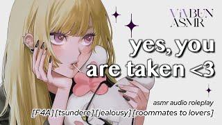 [F4A] Roommate Gets Jealous You’re Talking To A Girl [enemies to lovers][tsundere][possessive] ASMR