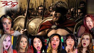 TOP "To Leonidas and the Brave 300" Reactions! 300 (2006) Movie Reaction *First Time Watching*