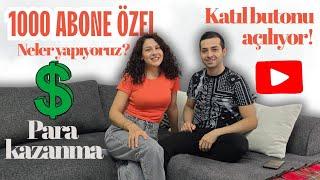 1000 Abone | YouTube Para Kazandırıyor mu? Katıl Butonu Açılıyor!