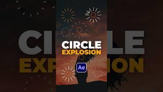 Make Exciting Circle Accent Explosions in After Effects #tutorial