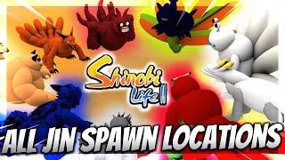 All Tailed Spirit SPAWN Locations and Time in Shinobi Life 2 Roblox! Shindo Life Roblox