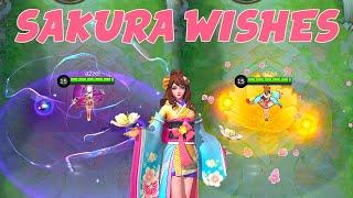 Guinevere Sakura Wishes Skin VS Amethyst Dance Skin Mobile Legends Bang Bang