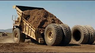 Amazing Dangerous Idiots Trucks Driving Skill - Biggest Truck Heavy Equipment Machines