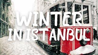 INCREDIBLE WINTER IN ISTANBUL!  SNOW-CUT CITY