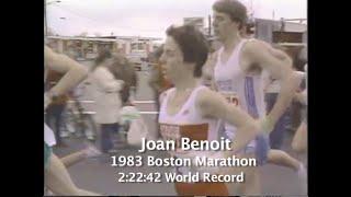 Joan Benoit Set World Record in the 1983 Boston Marathon