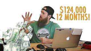 Business Flow-Chart: How We Made $124,000 In 12 Months Online!