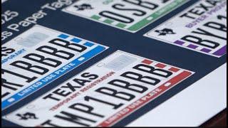Big changes coming to Texas license plates starting July 1
