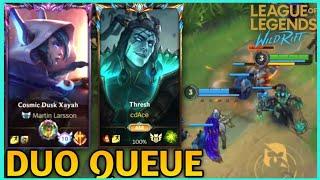 Challenger Thresh + Top 10 Xayah | Wild Rift Challenger