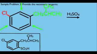 Benzene Chemistry Synthesis Sample Problems