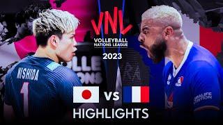 LEGENDARY MATCH | JAPAN vs FRANCE | Men's VNL 2023