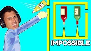 This Bottle Flip Is IMPOSSIBLE! | Happy Wheels