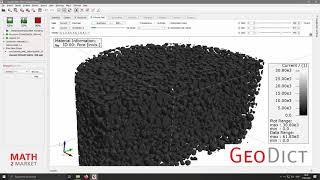 Image Processing and Image Analysis (part 1) - Workshops using GeoDict 2021