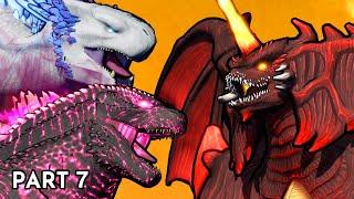 Destoroyah vs Evolved Godzilla and Shimo Animation (Part 7)