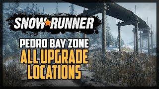 SnowRunner All Upgrade Locations Pedro Bay Alaska