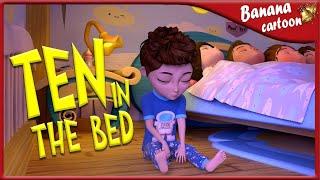 ¡10 en la cama! ️ Aprende y Diviértete con esta Canción Infantil Interactiva | Banana Español #6