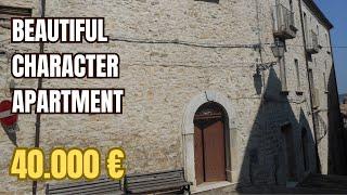 Beautiful character apartment for sale in Palmoli, Abruzzo.