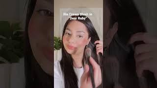 Trying on the Ilia Multi Use Cream stick in Dear Ruby
