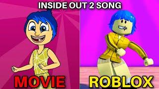 Inside Out 2 Song Animated Music Video Movie Vs ROBLOX