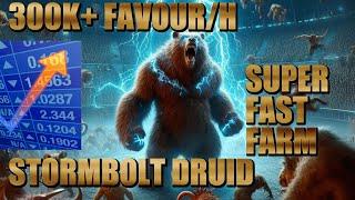 300k+ Favour/h featuring Storm Bolt Druid [Last Epoch]