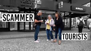 Two American Tourists Saved From A Scammer