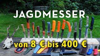 Jagdmesser  NEUE Geheimtipps und Klassiker, billig bis teuer (Review und Vergleich)