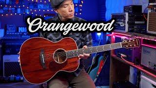 Orangewood Brooklyn Mahogany Live acoustic/electric guitar + GIVEAWAYS ! (Yes, plural)