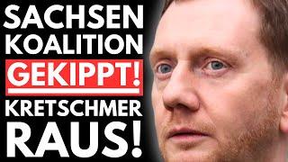 EILMELDUNG: KRETSCHMER RAUS! KOALITIONSGESPRÄCHE BEENDET! REGIERT JETZT DIE AfD?!