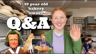 How I afforded a bakery and other Q&A's from a 19yr old baker