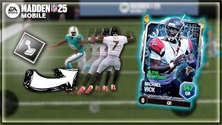 MIKE VICK HAS THE JOYSTICK ABILITY!! MADDEN MOBILE 25 GAMEPLAY!!