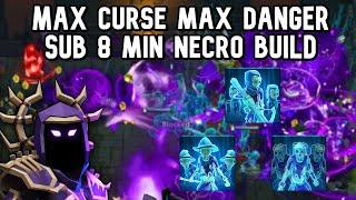 Sub 8 Max Curse Max Danger Using Necromancer's First Weapon | Soulstone Survivors