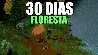 Sobrevivi 30 dias no meio da floresta do Project Zomboid