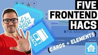 5 FRONTEND HACS (Cards and Elements)