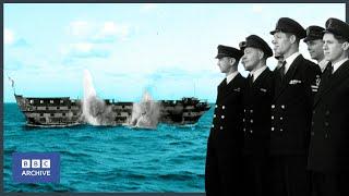 1949: HMS IMPLACABLE's Last Voyage | BBC Television Newsreel | Retro Transport | BBC Archive