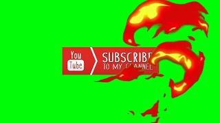 Subscribe YouTube Green Screen / كروما الاشتراك باليوتوب