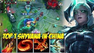 TOP 1 SHYVANA IN CHINA WILD RIFT - WTF IS THIS CHAMP (PENTAKILL)