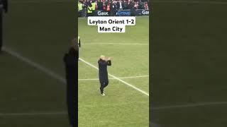 Man City see it late to win against a Stubborn Leyton Orient 2-1 #facup #leytonorient #mancity