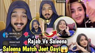 Rajab Saleena Se Match Har Gaya  | Rajab Butt Vs Saleena TikTok Live Match