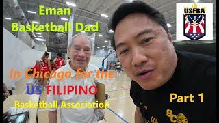 Eman Basketball Dad in Chicago at the 2023 USFBA 6th Annual Inter-City Tournament, Part 1 - Opening