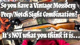 Vintage Mossberg Rear Sight 101